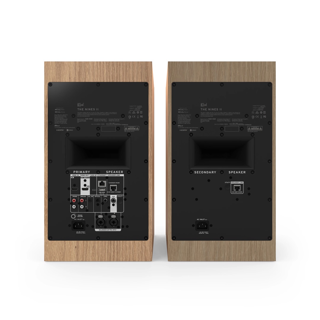 Klipsch The Nines II Red Oak Полочная активная акустическая система