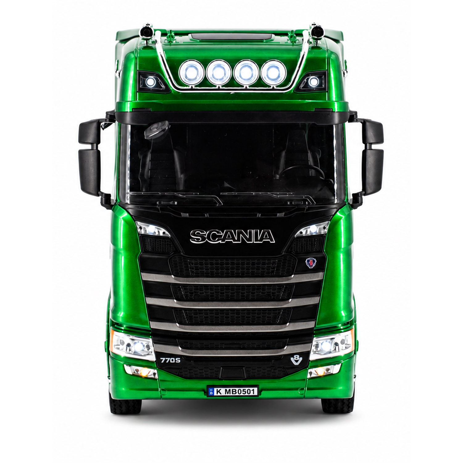 Радиоуправляемый тягач Scania HUINA масштаб 1:18 - HN1501-GREEN