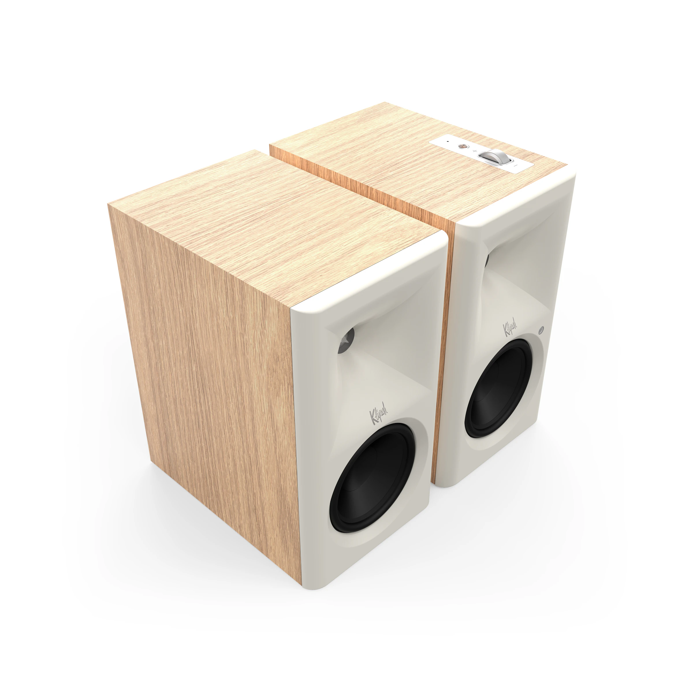 Klipsch The Fives II Oak Полочная активная акустическая система
