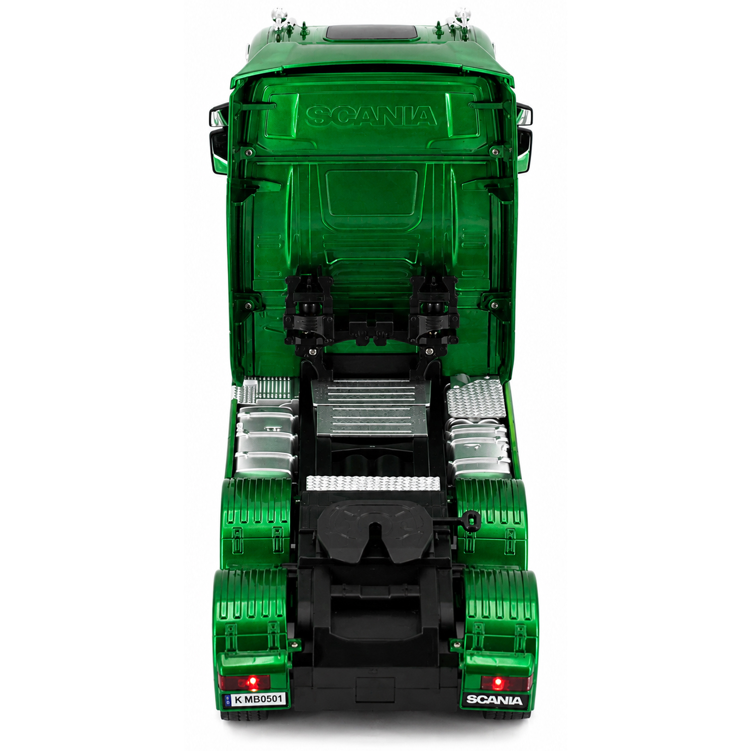 Радиоуправляемый тягач Scania HUINA масштаб 1:18 - HN1501PRO-GREEN