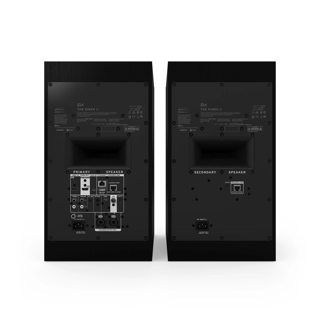 Klipsch The Nines II Ebony Полочная активная акустическая система