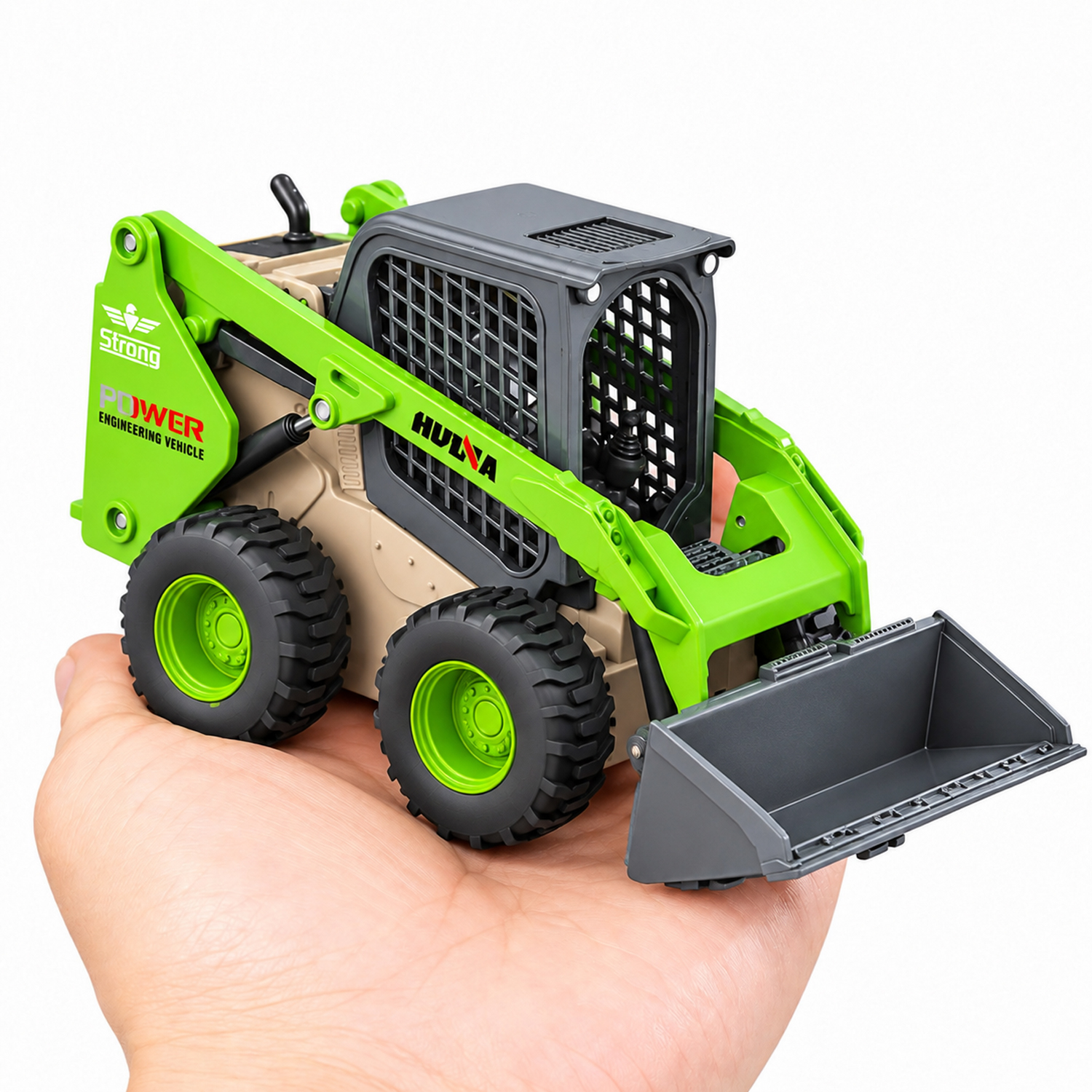 Металлический погрузчик с ковшом HUI NA TOYS масштаб 1:50 - HN1707