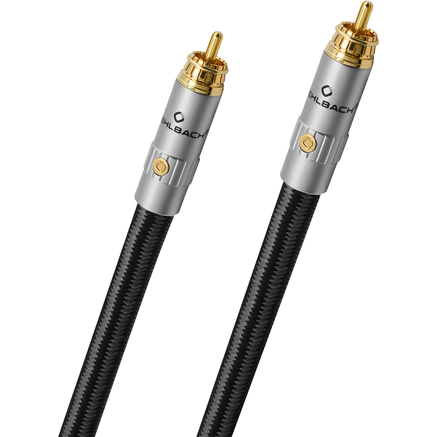 Oehlbach STATE OF THE ART XXL Cable RCA 1x2,2m gold Сабвуферный кабель D1C13302