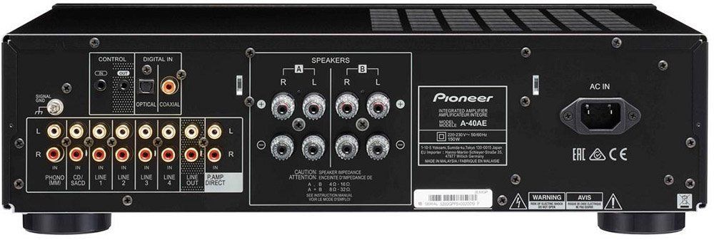 Pioneer A-40AE-B Интегральный стереоусилитель