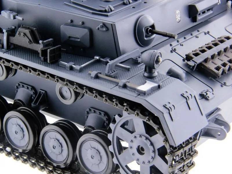 Радиоуправляемый танк Heng Long Panzer IV (F2 Type) V7.0 масштаб 1:16 RTR 2.4G - 3859-1 V7.0