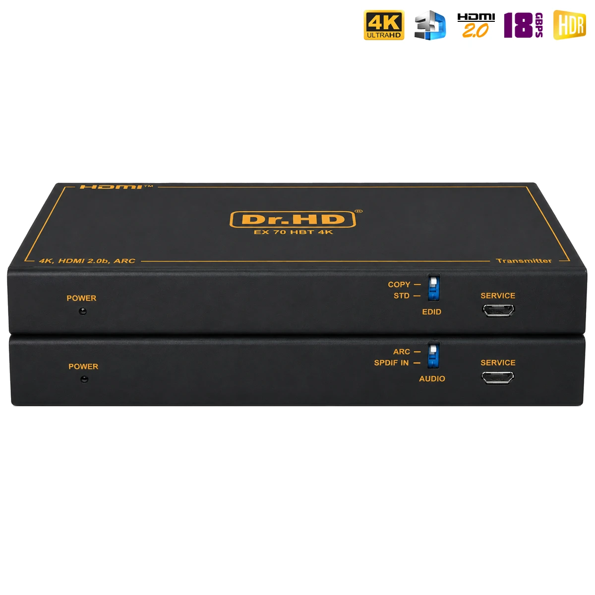 HDMI удлинитель по витой паре с HDBaseT / Dr.HD EX 70 HBT 4K