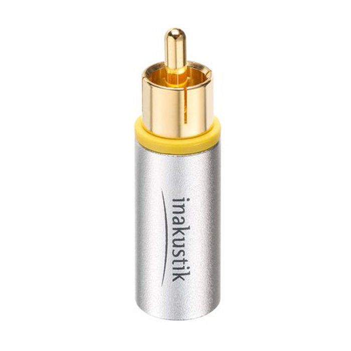 Inakustik Exzellenz New RCA Plug 8 mm silver 1 pc разъем