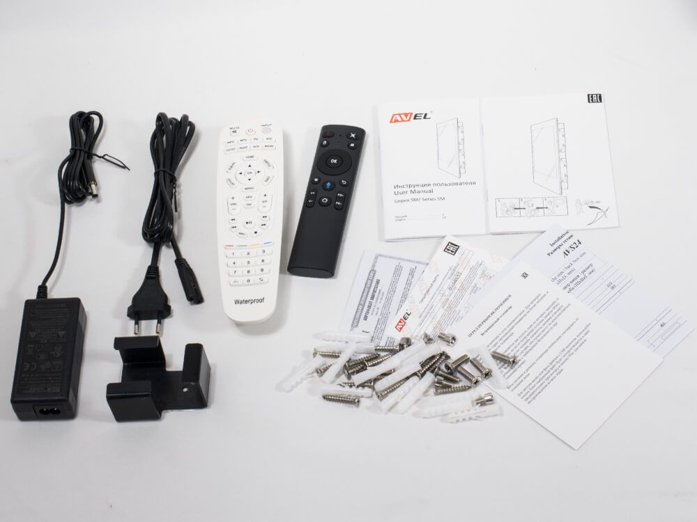 AVEL AVS325SM Black - Smart телевизор