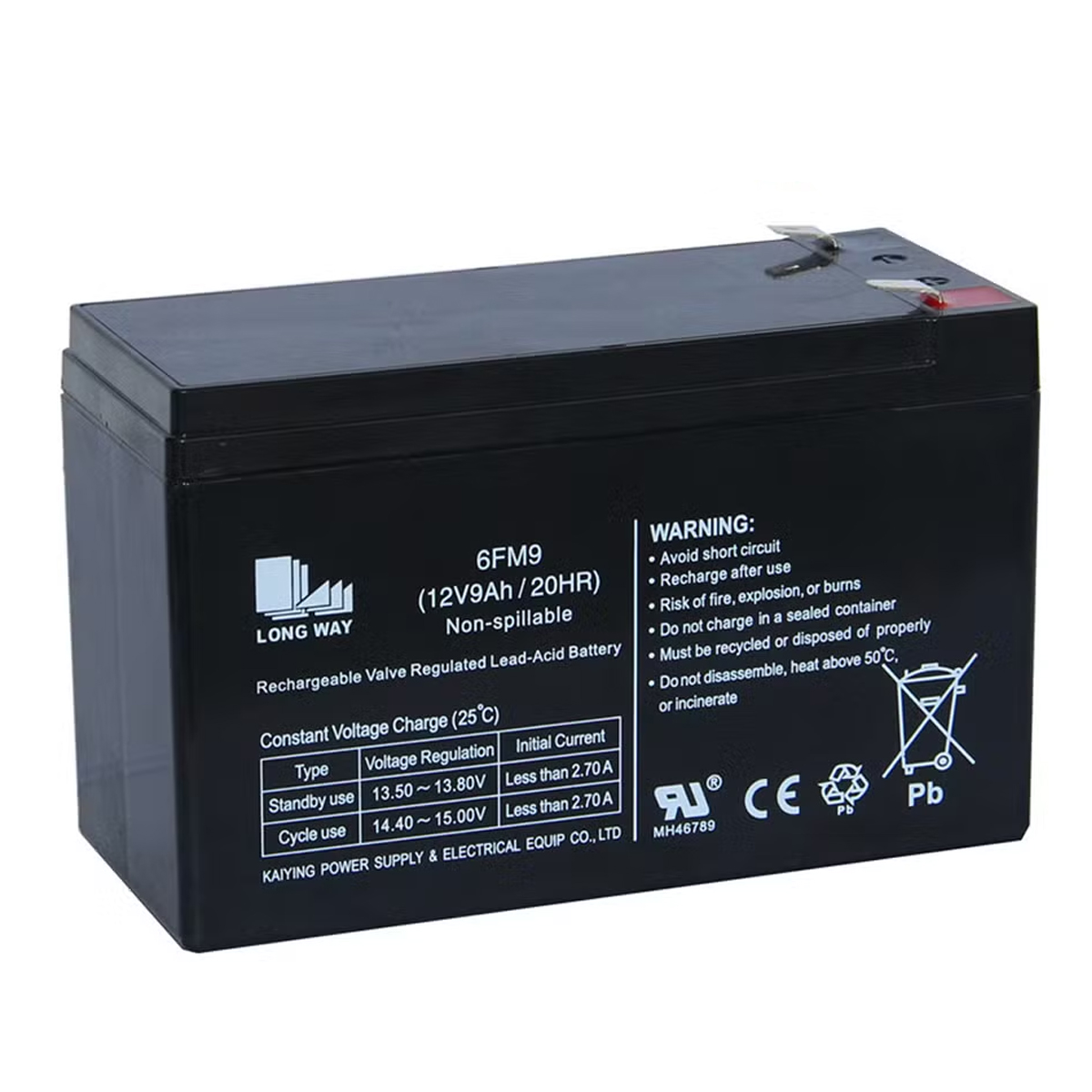 Аккумулятор Long Way 12V9Ah/20Hr - LW-6FM9