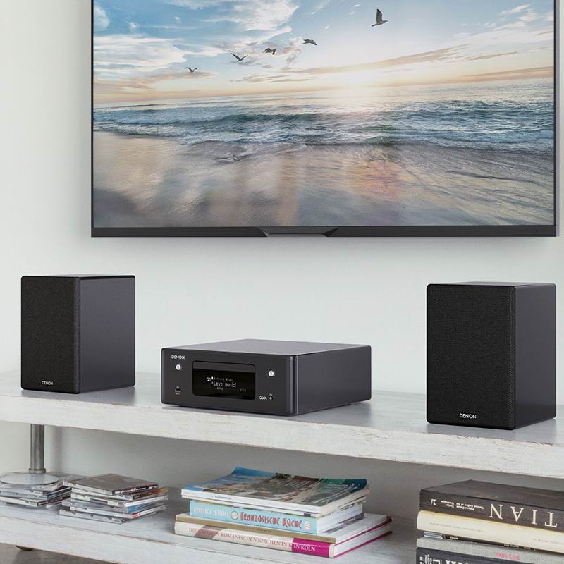 Компактный сетевой CD-ресивер Denon RCD-N10 Black