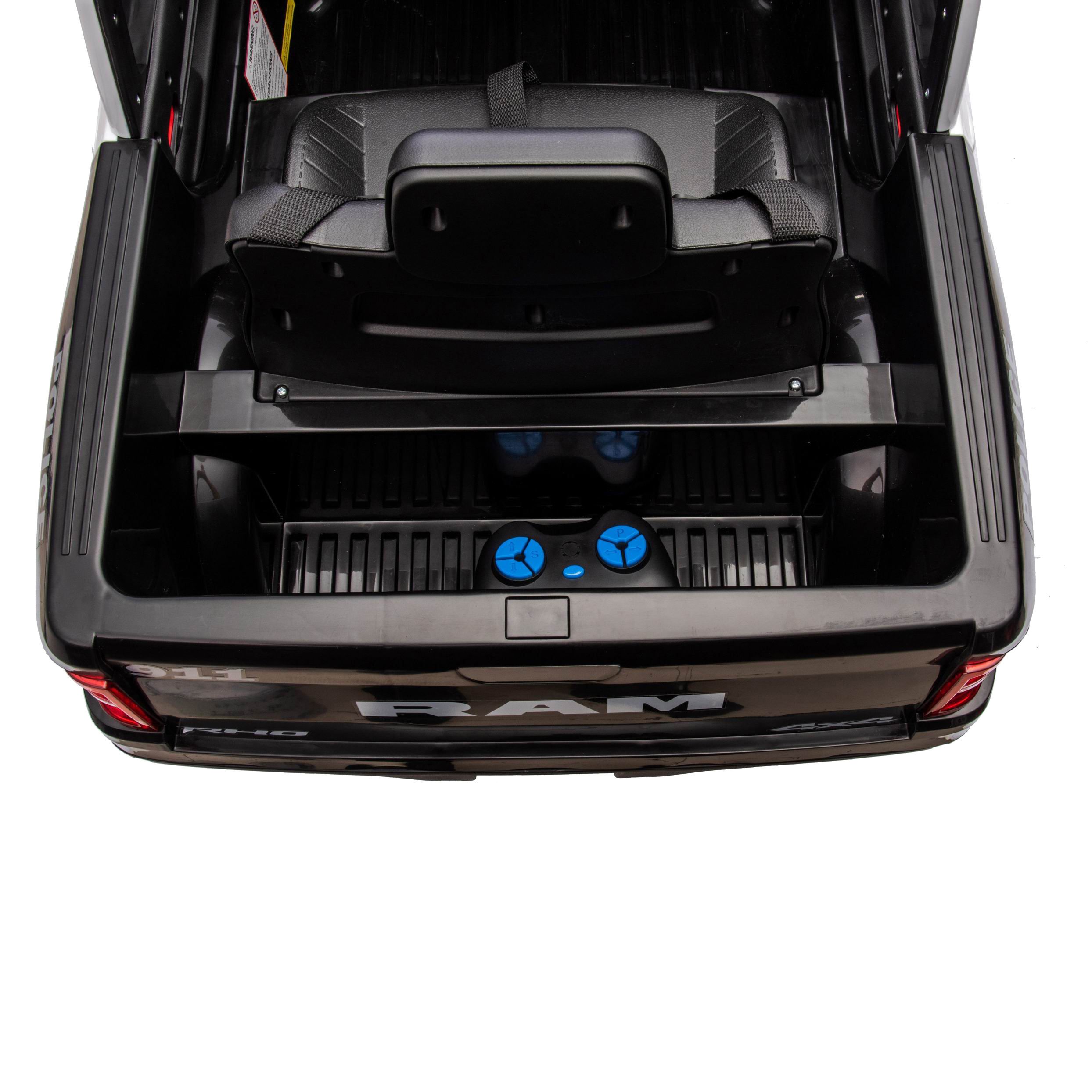 Детский электромобиль Полиция Dodge RAM 1500 24V 4WD - ZB618P