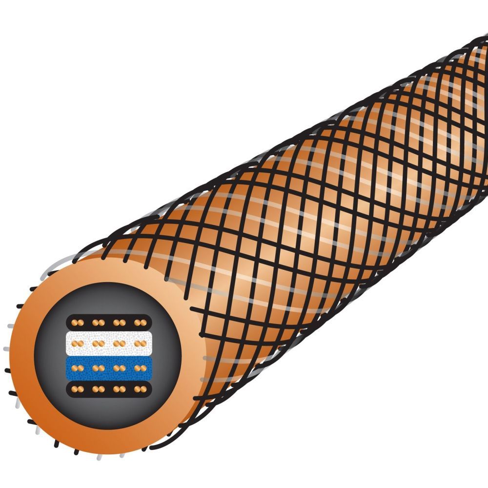 Wireworld Eclipse 8 Interconnect 1.0m Pair кабель межблочный RCA (ECI1.0M-8)