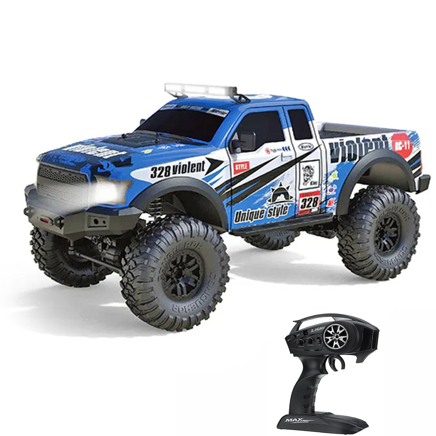 Радиоуправляемый краулер HB Beast Climbing (43 см, 4WD, 1:10) - HB-ZP1010