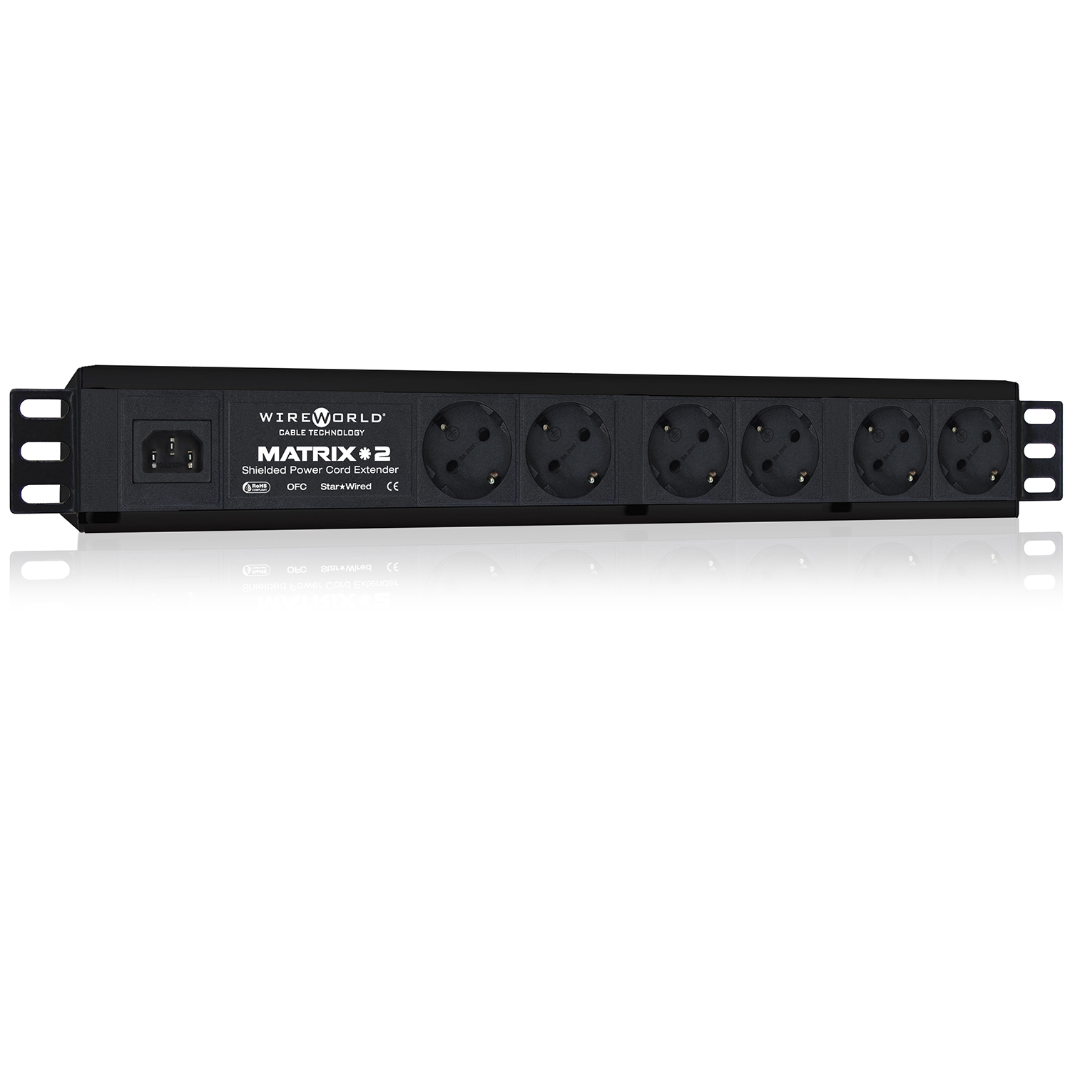 Wireworld MATRIX2 Rack Mount Power Strip, экранированный сетевой разветвитель (MATRIXEU-2)