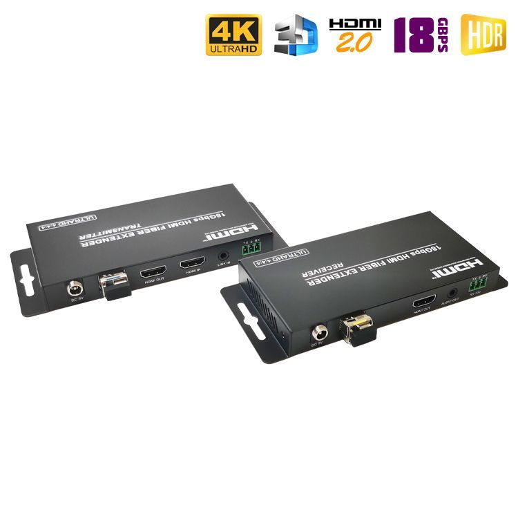 HDMI 2.0 удлинитель по оптике Dr.HD EF 1000 Pro