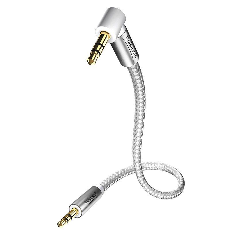 Inakustik Premium MP3 Audio Cable 90° 3.5 Phone plug 1.5 m кабель межблочный