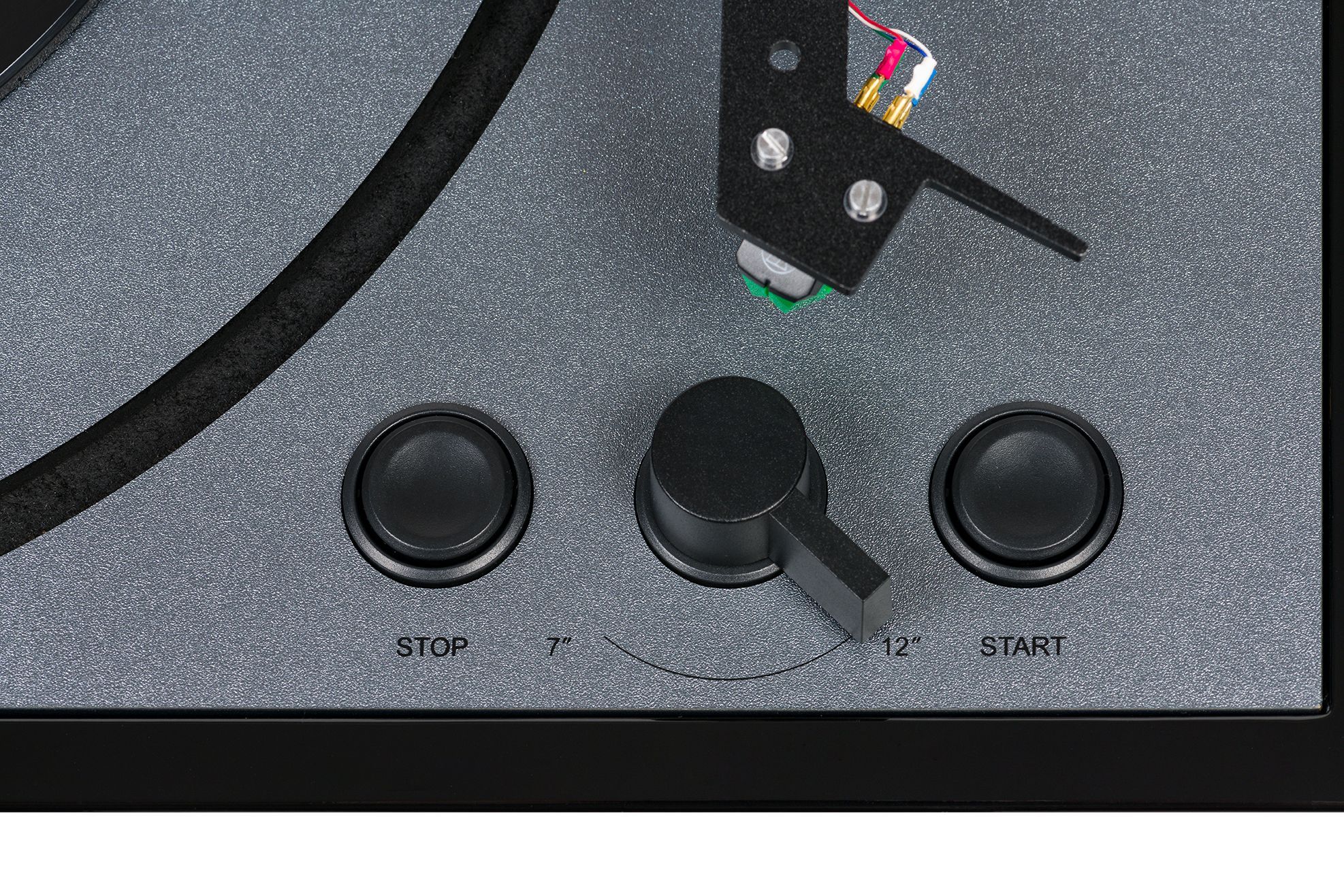 Thorens TD-102A AT-VM95E piano black виниловый проигрыватель