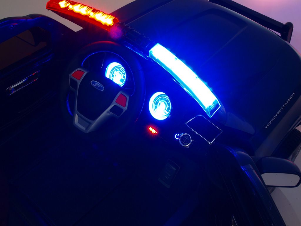 Радиоуправляемый электромобиль Ford Explorer Police Black 12V 2.4G- CH9935