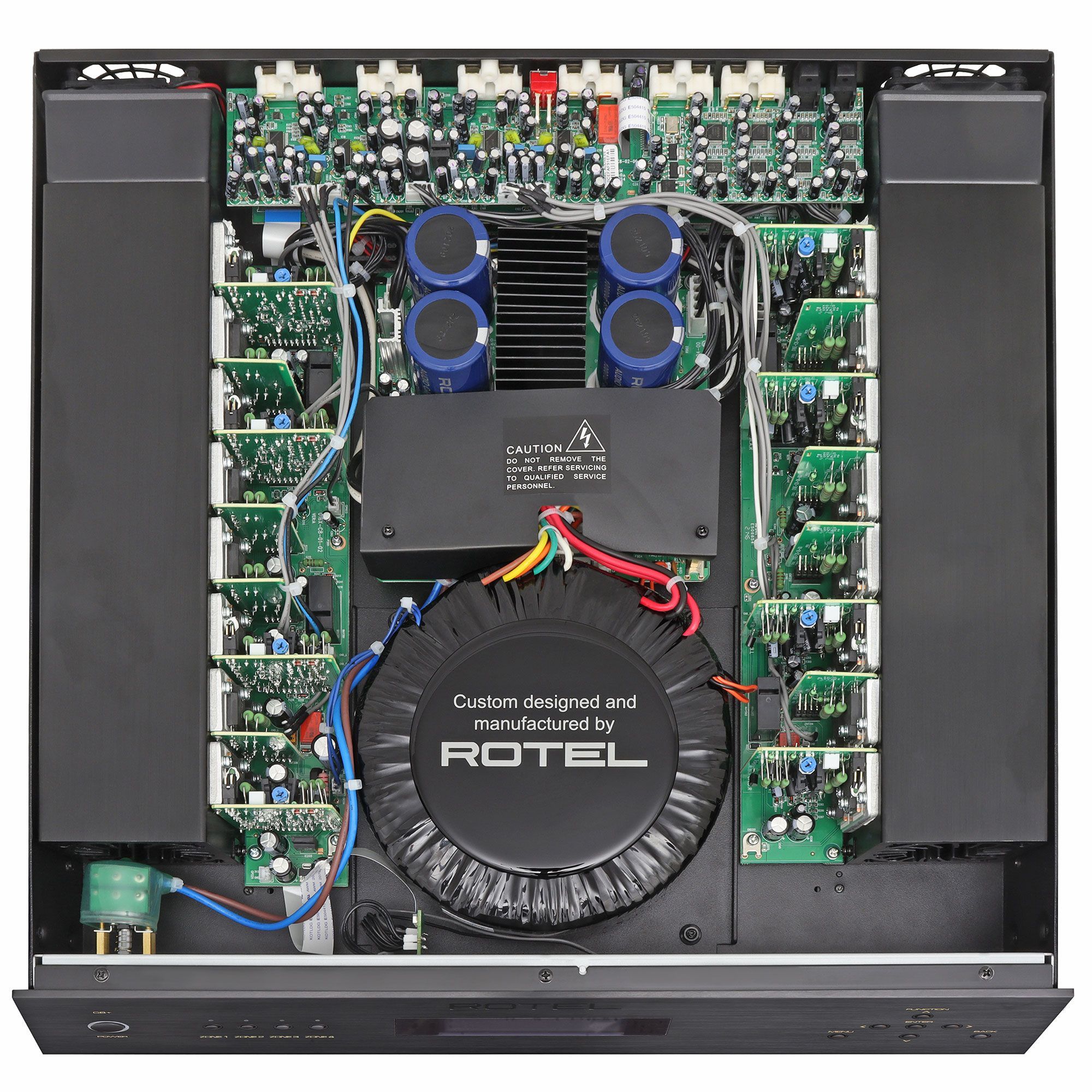 Rotel C8+ Black инсталляционный усилитель