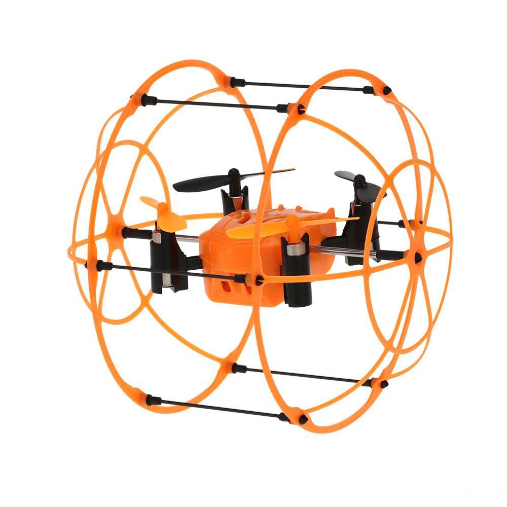 Радиоуправляемый квадрокоптер с защитной сеткой Orange SkyWalker - HM1336