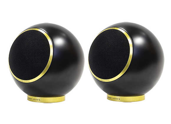 Elipson Planet L 2.080 YA black/gold полочная АС черная пара