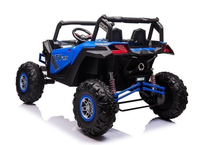 Детский электромобиль XMX Багги (синий, MP4, EVA, 4WD, 24V) - XMX613-4WD-24V-BLUE-MP4