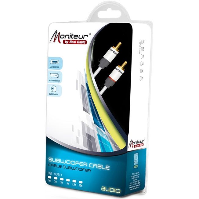 Real Cable SUB-1 2m кабель сабвуферный