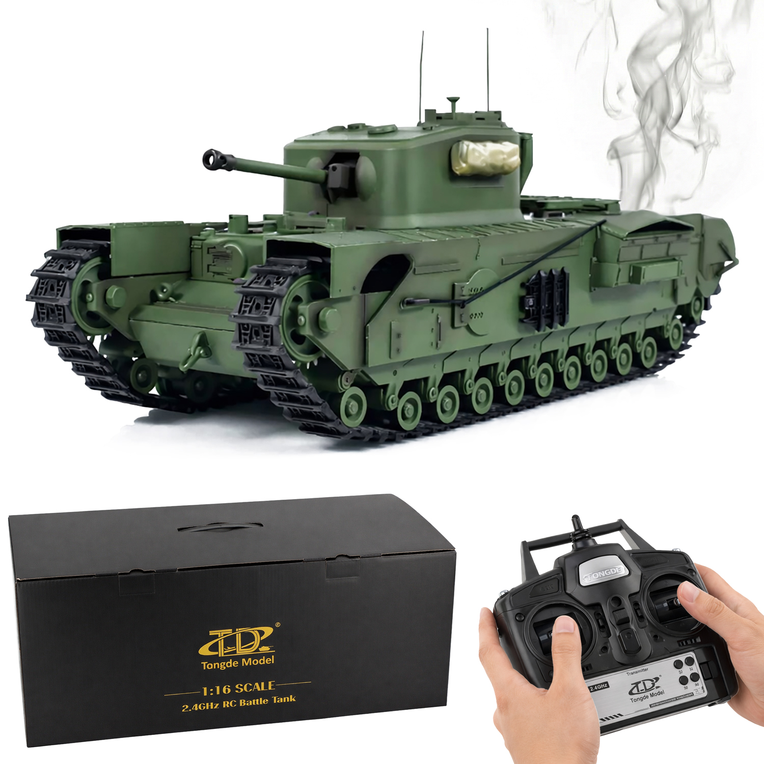 Радиоуправляемый танк CHURCHILL M.K.VII - TD-C2310