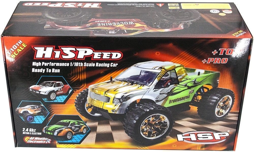 Радиоуправляемая трагги HSP Tribeshead-2 TOP 4WD 1:10 2.4G - 94124NTOP-12426