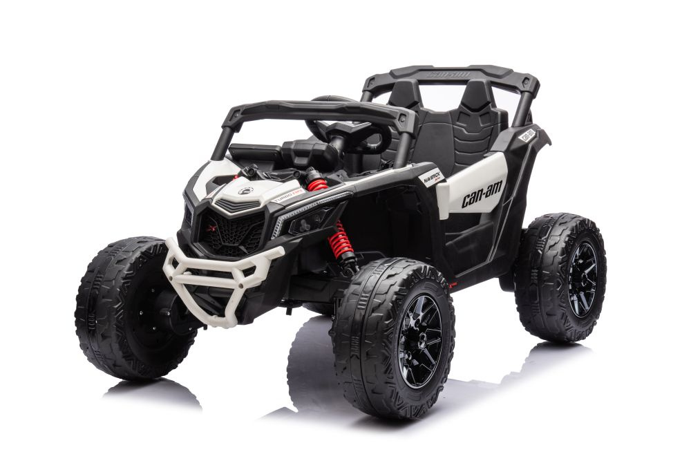 Детский электромобиль Багги Can-Am Maverick (24V, полный привод, белый) - DK-CA003-WHITE
