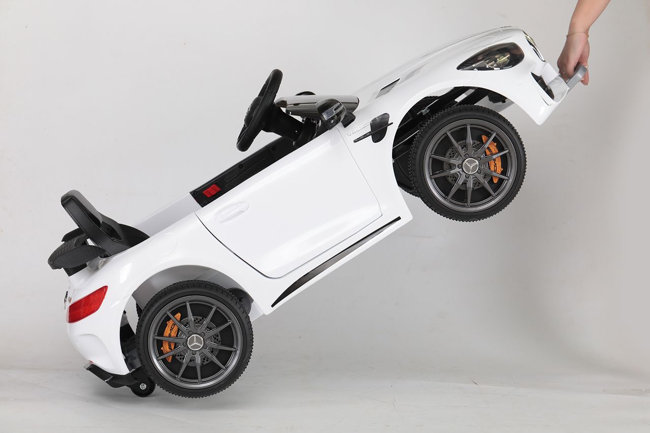 Детский электромобиль Mercedes-Benz GTR AMG 12V - BBH-0005-WHITE
