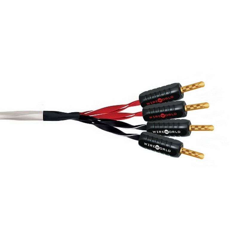 Акустический кабель Wire World Luna 8 Biwire Speaker Cable 2.0m Pair (BAN-BAN) (LUB2.0MB-8)