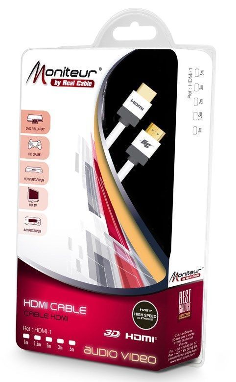 Real Cable HDMI-1 1.5m кабель HDMI