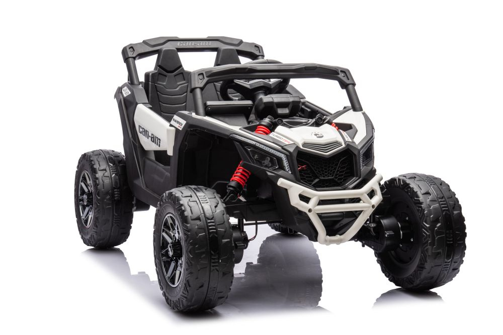 Детский электромобиль Багги Can-Am Maverick (24V, полный привод, белый) - DK-CA003-WHITE