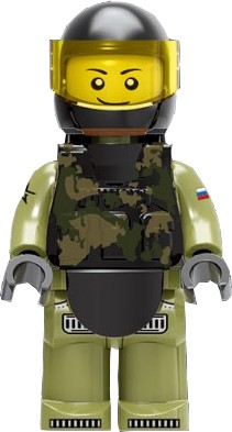 Конструктор Армия России ''Минифигурка Российская Армия'' - АР-01013