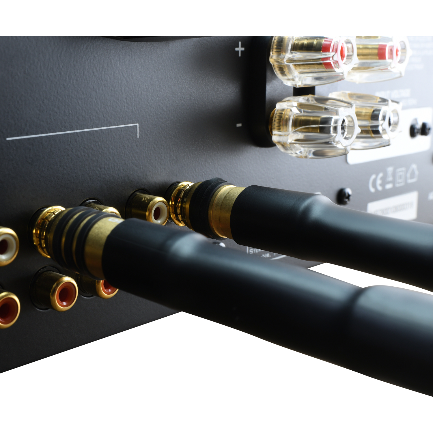 Oehlbach STATE OF THE ART XXL Cable RCA 2x0,50M gold Аудиокабель NF RCA D1C13110