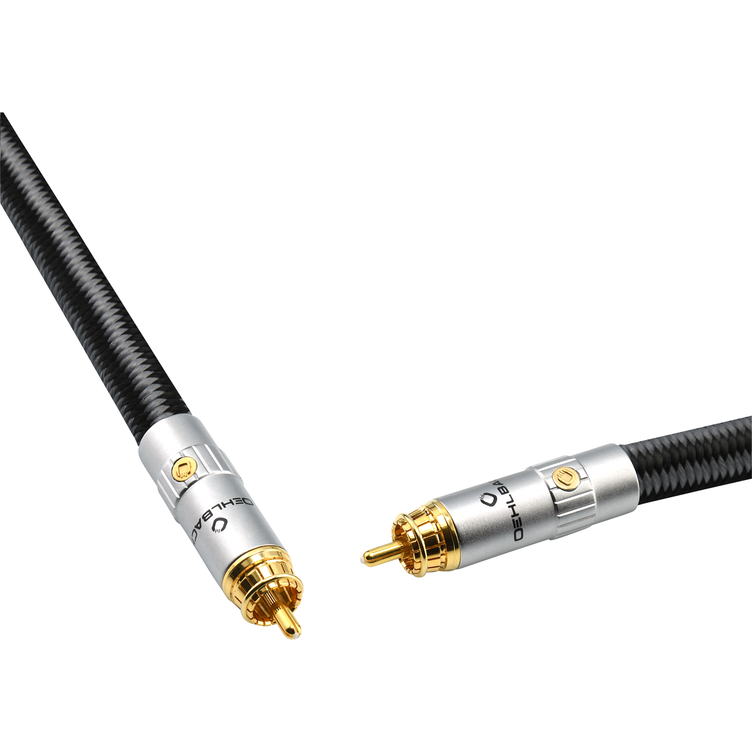 Oehlbach STATE OF THE ART XXL Cable RCA 1x2,2m gold Сабвуферный кабель D1C13302