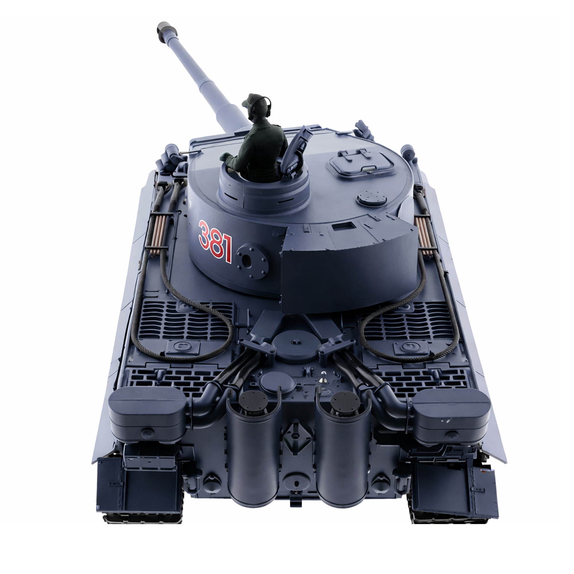 Радиоуправляемый танк Heng Long German Tiger S version V7.0 масштаб 1:16 2.4G - 3818-1-Upg-V7