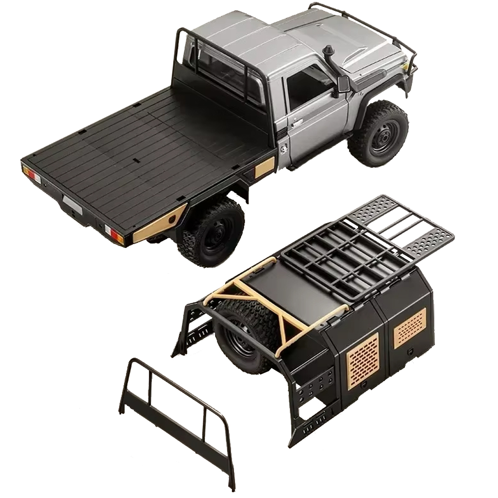 Радиоуправляемый внедорожник Toyota Land Cruiser LC79 4WD 1:12 - MN-82S-SILVER