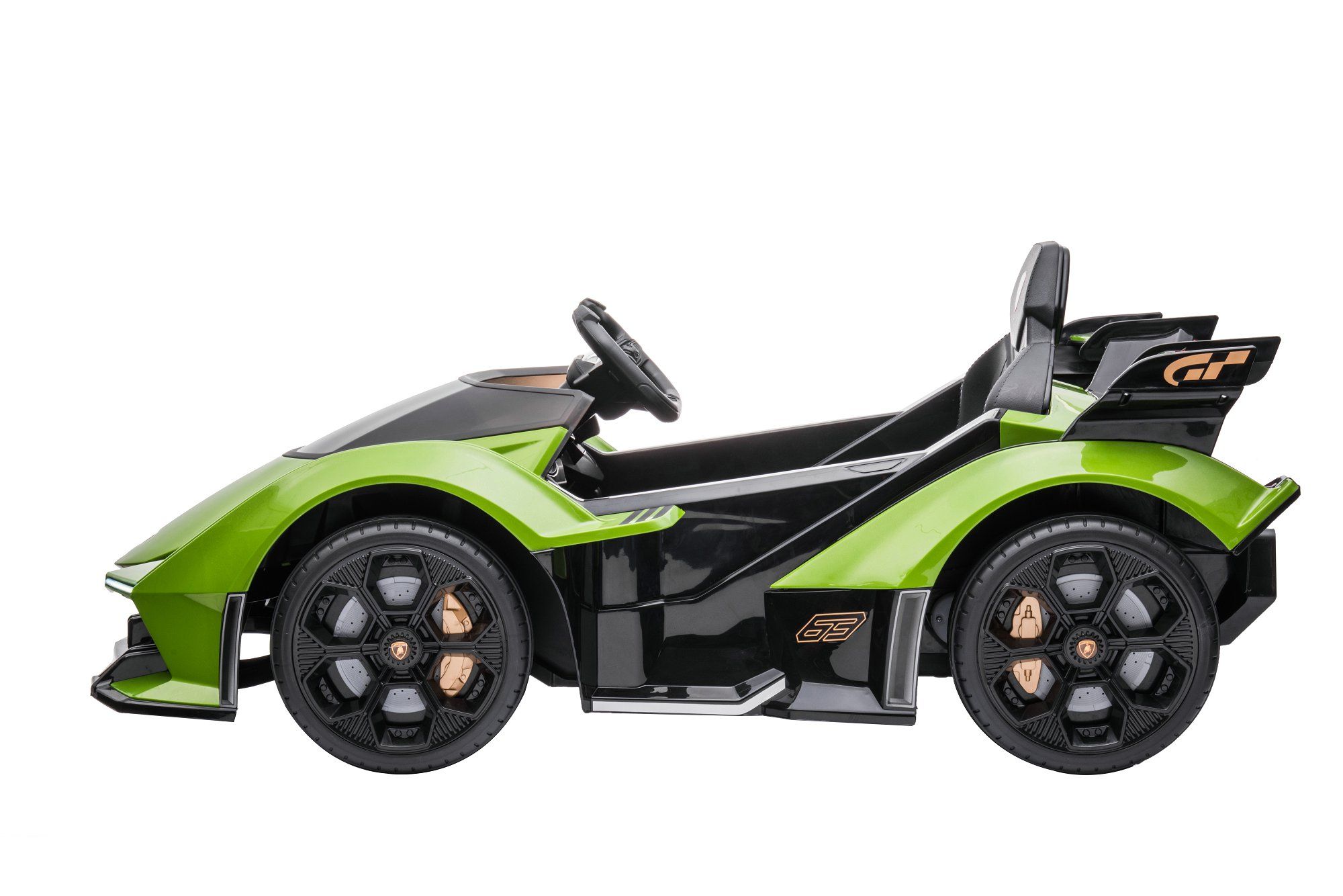 Детский электромобиль Lamborghini V12 Vision Gran Turismo 4WD 12V - HL528-LUX-GREEN