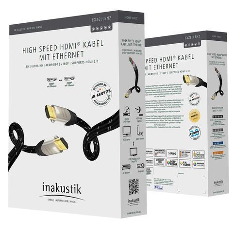 Inakustik Exzellenz HDMI 12.5 m кабель HDMI