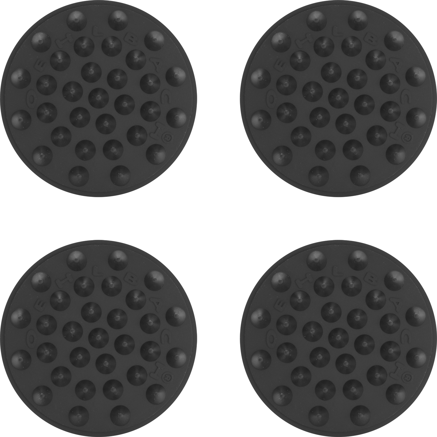 Oehlbach PERFORMANCE Shock Absorber elestic, black 4pcs Абсорбер D1C55138