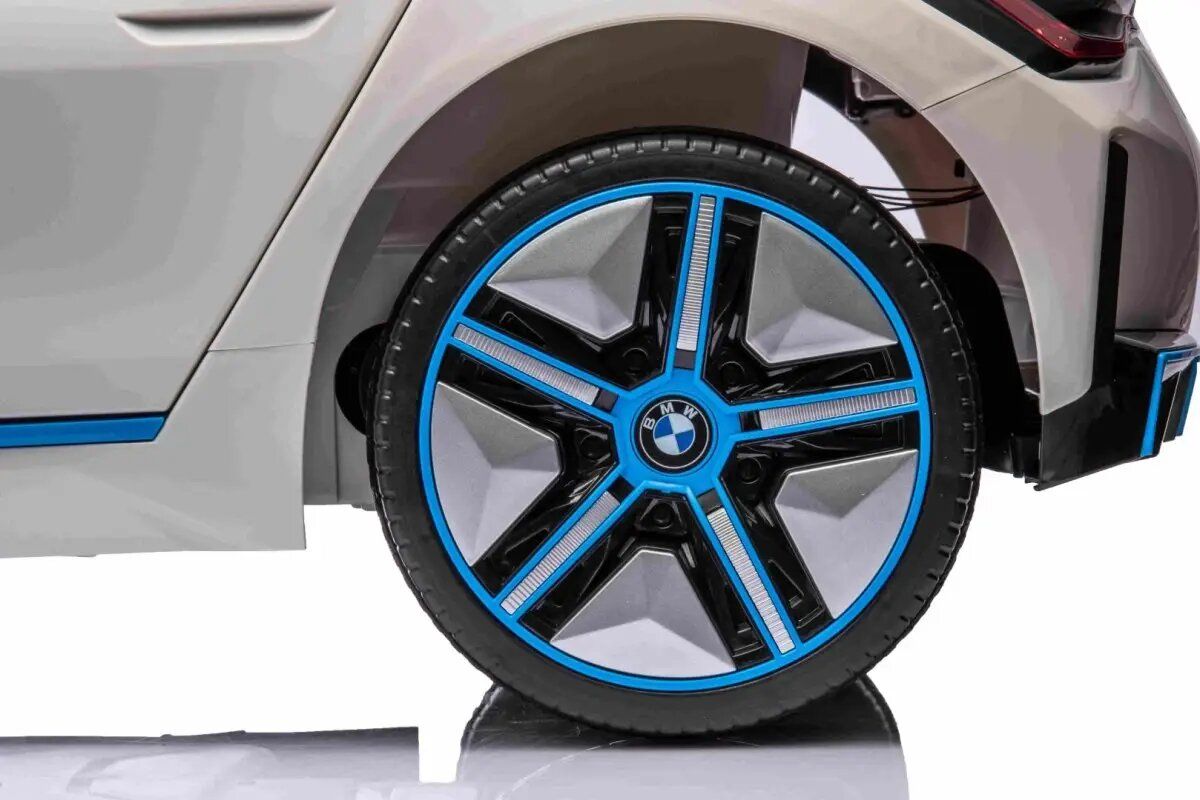 Детский электромобиль BMW I4 (полный привод, 12V) - JE1009-WHITE