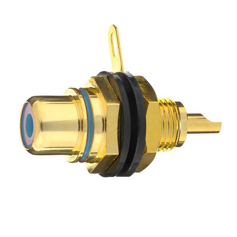 Inakustik Premium RCA-Panel Jack blue 1 pc разъем