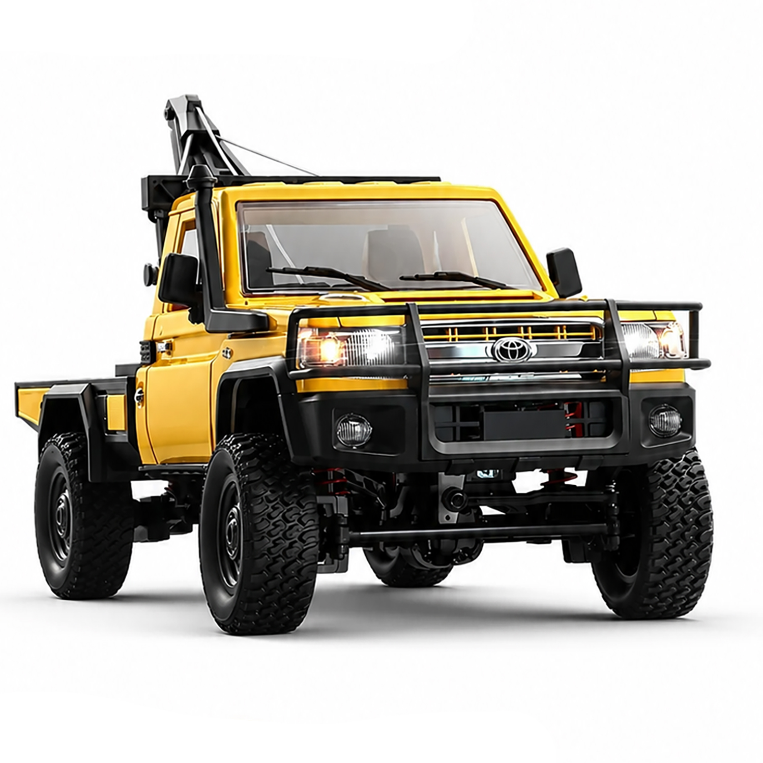 Радиоуправляемый внедорожник Land Cruiser - MN-82T-YELLOW