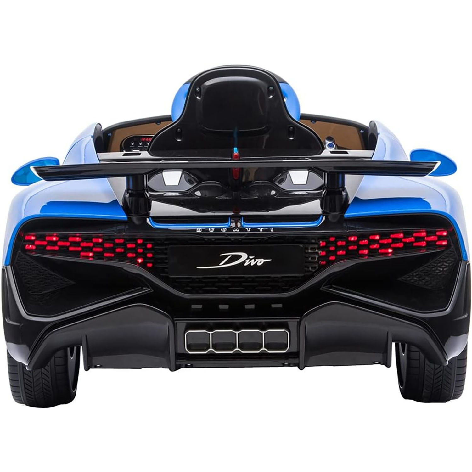 Детский электромобиль Bugatti Divo (синий, 12V) - HL338