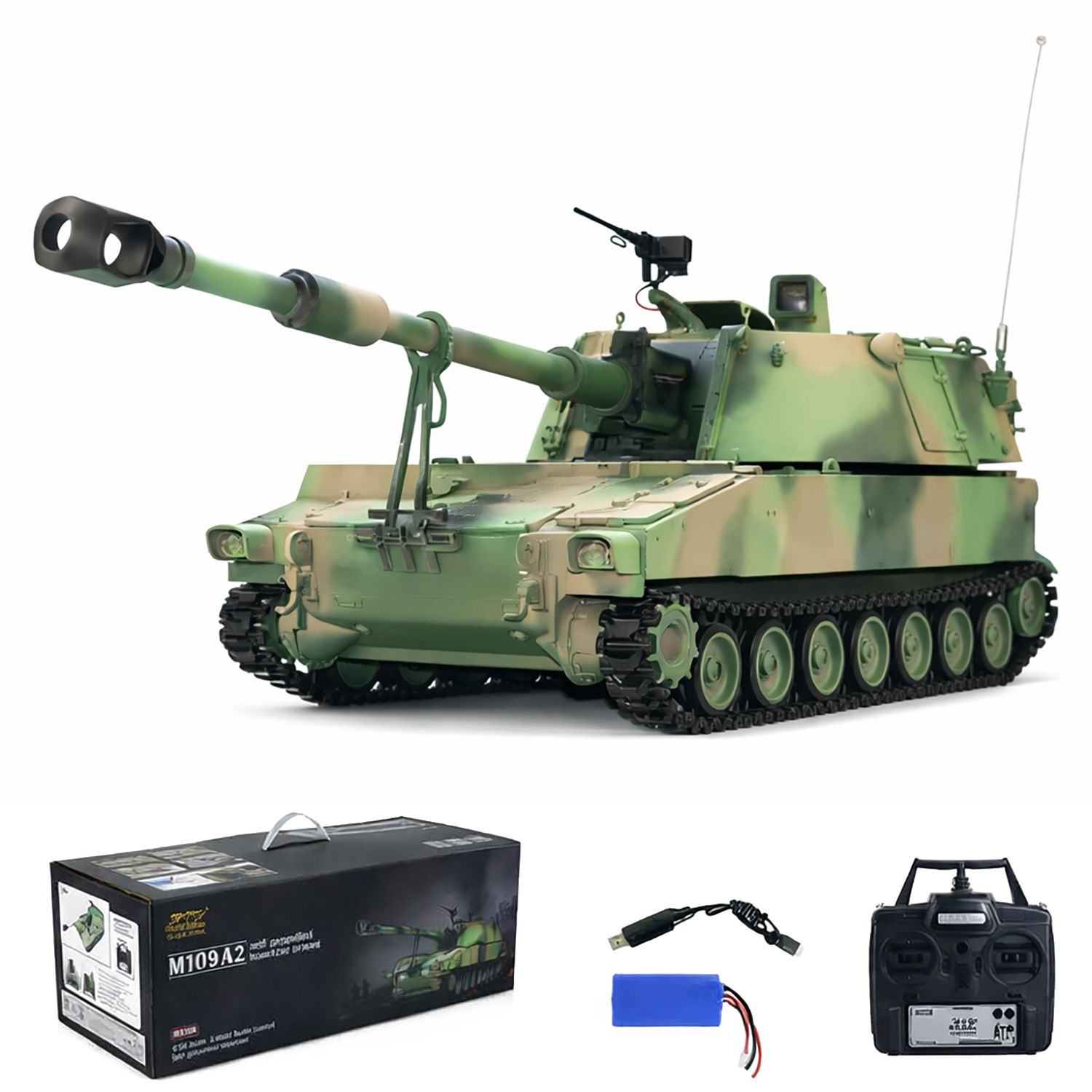 Радиоуправляемый танк M109A2 Howitzer Camo Upgrade - TD-M2109UC