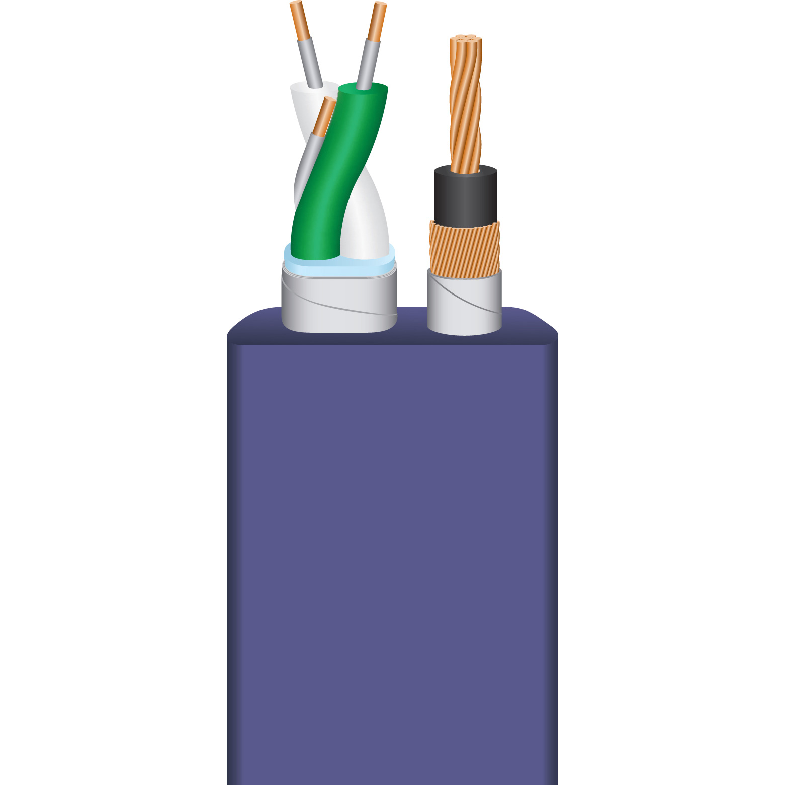 Wireworld Ultraviolet 8 USB 2.0 (A to Micro B) Flat Cab 0.6m USB тип A-micro B (U2AM0.6-8)