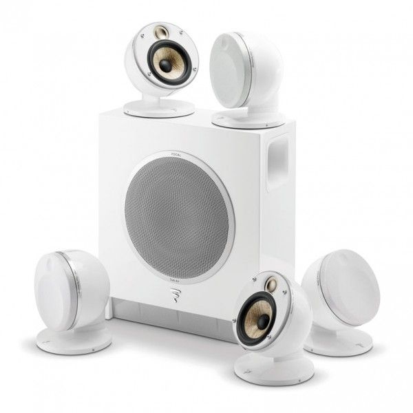 Focal Pack Dome 5.1 Flax & Sub Air white  Комплекты акустики