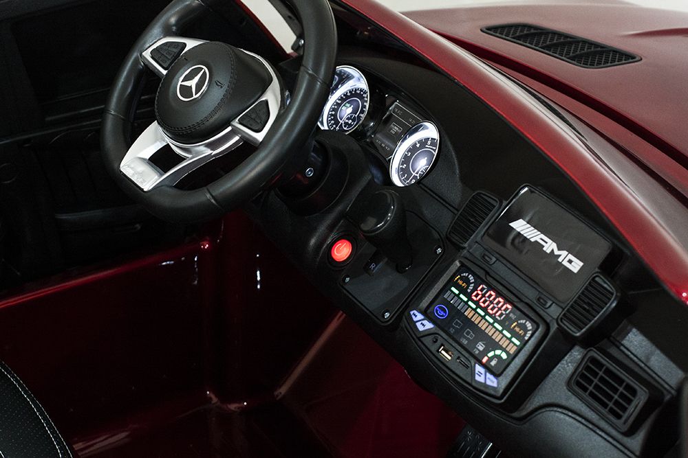 Детский электромобиль Mercedes Benz GLS63 LUXURY 4x4 12V 2.4G - Red - HL228-LUX-R